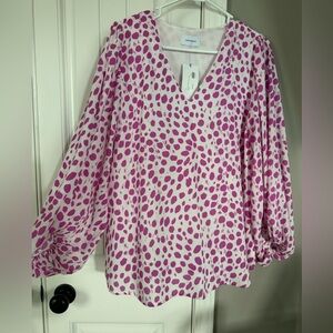 Adrienne Bubble Sleeve Top